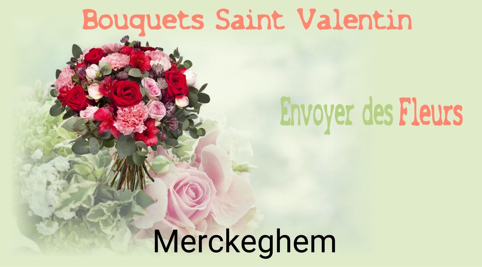 Roses de Saint-Valentin livrées à Merckeghem
